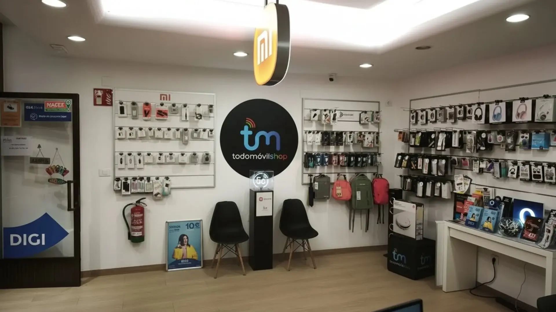 Exterior de la tienda TodoMóvilShop en Ourense