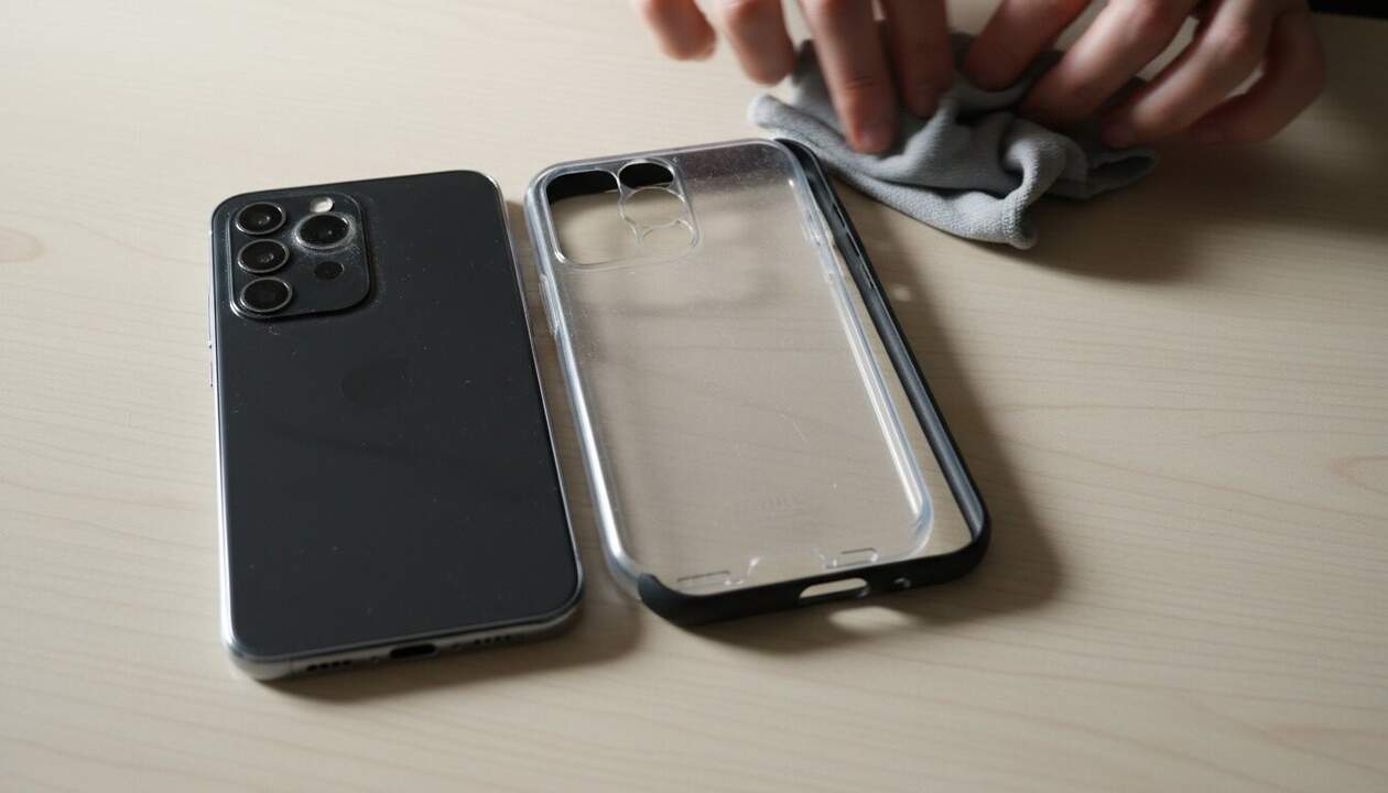 Quita la funda del móvil, para comprobar que no es la causante del problema
